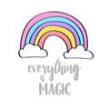 Picture of Everything is Magic _GroupedProduct_Square_Mini_ _GroupedProduct_Square_Unframed_Print_Only_
