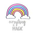 Picture of Everything is Magic _GroupedProduct_Square_Mini_ _GroupedProduct_Square_Unframed_Print_Only_