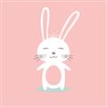 Picture of Princess Bunny I  _GroupedProduct_Square_Mini_ _GroupedProduct_Square_Unframed_Print_Only_