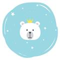 Picture of Prince Bear I  _GroupedProduct_Square_Mini_ _GroupedProduct_Square_Unframed_Print_Only_