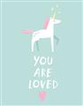 Picture of Loved Unicorn _GroupedProduct_Rectangle_Portrait_Mini_ _GroupedProduct_Rectangle_Portrait_Unframed_Print_Only_