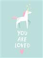 Picture of Loved Unicorn _GroupedProduct_Rectangle_Portrait_Mini_ _GroupedProduct_Rectangle_Portrait_Unframed_Print_Only_