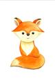 Picture of Small Fox _GroupedProduct_Rectangle_Portrait_Mini_ _GroupedProduct_Rectangle_Portrait_Unframed_Print_Only_