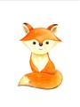 Picture of Small Fox _GroupedProduct_Rectangle_Portrait_Mini_ _GroupedProduct_Rectangle_Portrait_Unframed_Print_Only_