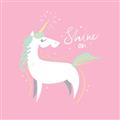 Picture of Shine On Unicorn Pink _GroupedProduct_Square_Mini_ _GroupedProduct_Square_Unframed_Print_Only_
