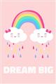 Picture of Dream Big Rainbow _GroupedProduct_Rectangle_Portrait_Mini_ _GroupedProduct_Rectangle_Portrait_Unframed_Print_Only_