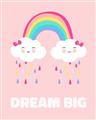 Picture of Dream Big Rainbow _GroupedProduct_Rectangle_Portrait_Mini_ _GroupedProduct_Rectangle_Portrait_Unframed_Print_Only_