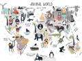 Picture of Animal World      _GroupedProduct_Rectangle_Landscape_Unframed_Print_Only_