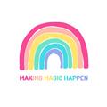 Picture of Making Magic Happen _GroupedProduct_Square_Mini_ _GroupedProduct_Square_Unframed_Print_Only_