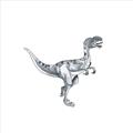 Picture of Gray Dino VI _GroupedProduct_Square_Mini_ _GroupedProduct_Square_Unframed_Print_Only_