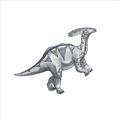 Picture of Gray Dino XII _GroupedProduct_Square_Mini_ _GroupedProduct_Square_Unframed_Print_Only_