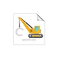 Picture of Crane _GroupedProduct_Square_Mini_ _GroupedProduct_Square_Unframed_Print_Only_