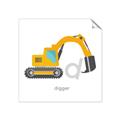Picture of Digger _GroupedProduct_Square_Mini_ _GroupedProduct_Square_Unframed_Print_Only_