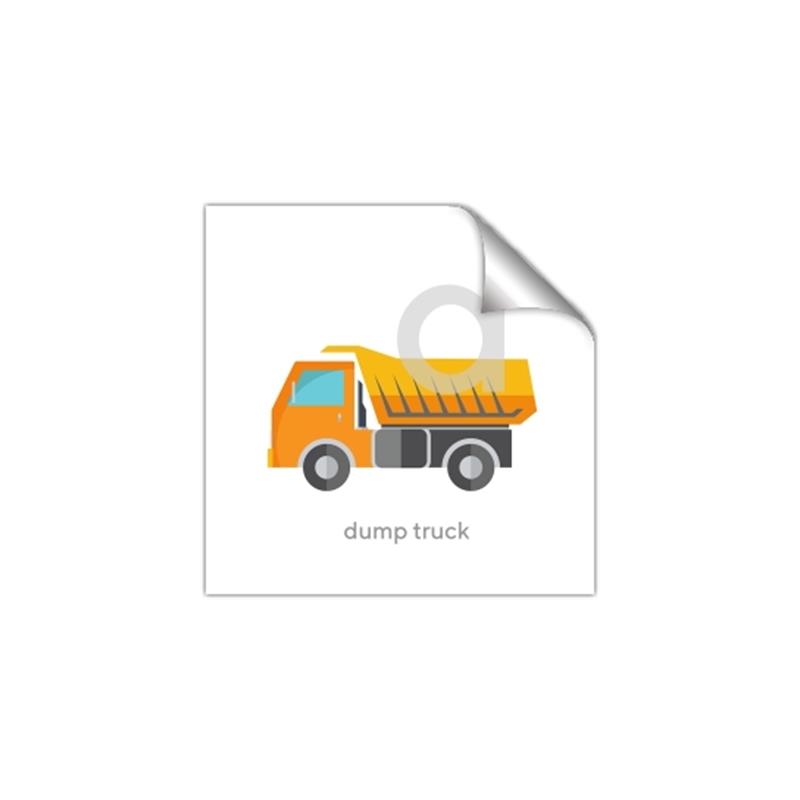 Picture of Dumptruck  _GroupedProduct_Square_Mini_ _GroupedProduct_Square_Unframed_Print_Only_