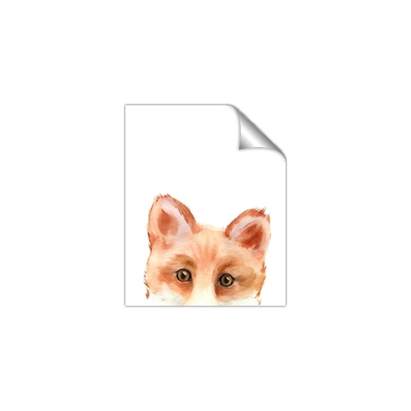 Picture of Pop up Fox _GroupedProduct_Rectangle_Portrait_Mini_ _GroupedProduct_Rectangle_Portrait_Unframed_Print_Only_
