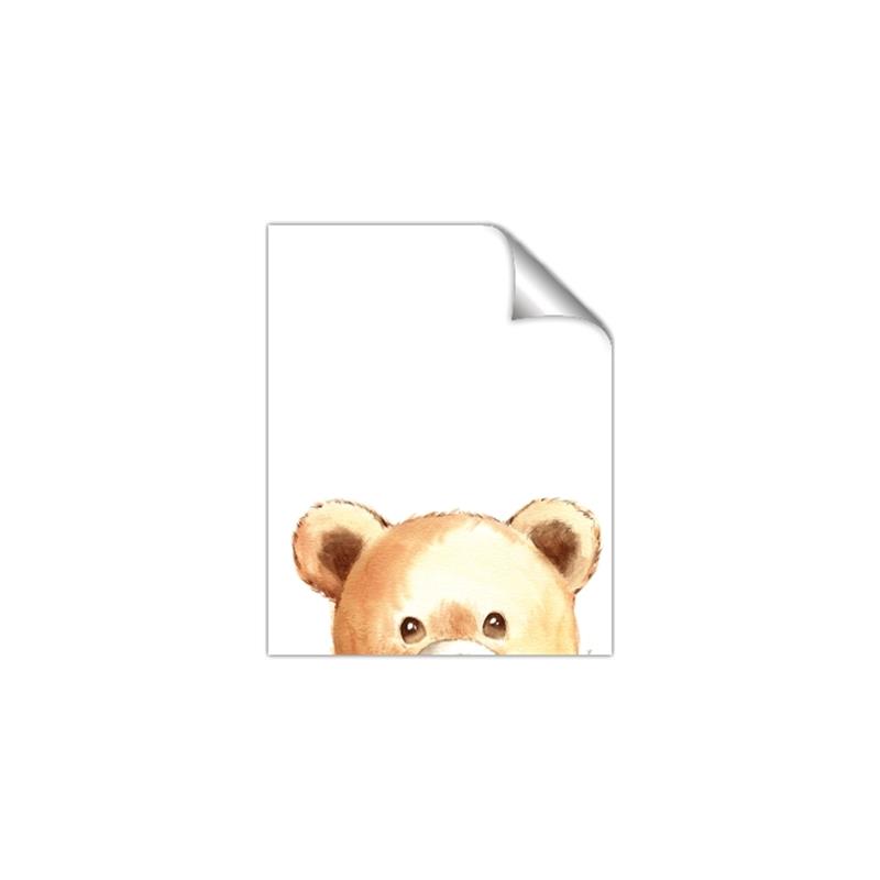 Picture of Pop up Bear Brown  _GroupedProduct_Rectangle_Portrait_Mini_ _GroupedProduct_Rectangle_Portrait_Unframed_Print_Only_