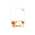 Picture of Pop up Bear Brown  _GroupedProduct_Rectangle_Portrait_Mini_ _GroupedProduct_Rectangle_Portrait_Unframed_Print_Only_