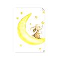 Picture of Little Bunny on the Moon _GroupedProduct_Rectangle_Portrait_Mini_ _GroupedProduct_Rectangle_Portrait_Unframed_Print_Only_