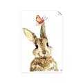 Picture of Butterfly Bunny _GroupedProduct_Rectangle_Portrait_Mini_ _GroupedProduct_Rectangle_Portrait_Unframed_Print_Only_