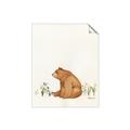 Picture of Flower Garden Bear _GroupedProduct_Rectangle_Portrait_Mini_ _GroupedProduct_Rectangle_Portrait_Unframed_Print_Only_