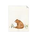 Picture of Flower Garden Bear _GroupedProduct_Rectangle_Portrait_Mini_ _GroupedProduct_Rectangle_Portrait_Unframed_Print_Only_