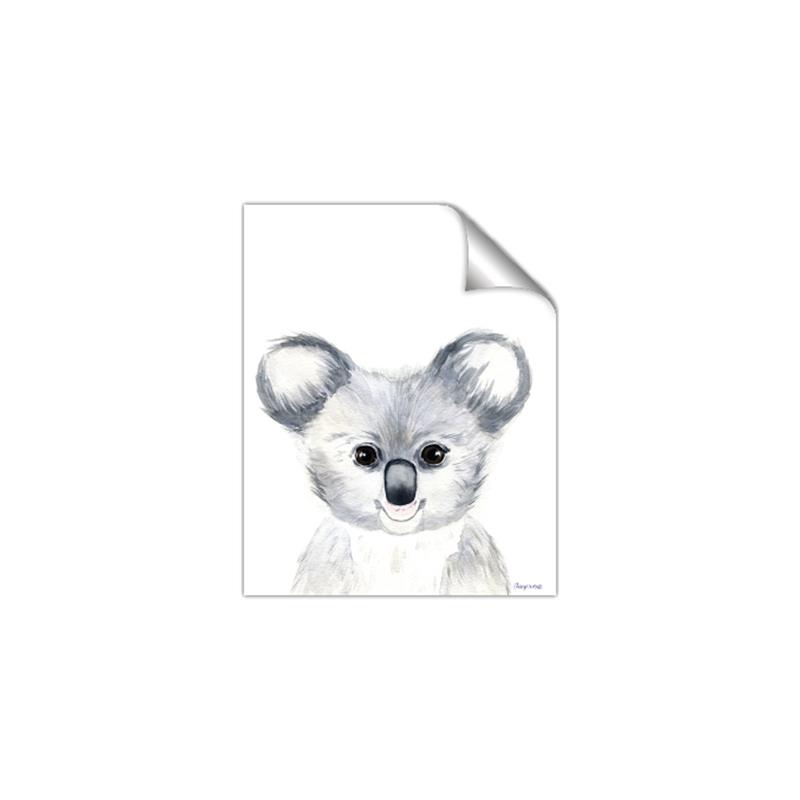 Picture of Koala Face _GroupedProduct_Rectangle_Portrait_Mini_ _GroupedProduct_Rectangle_Portrait_Unframed_Print_Only_