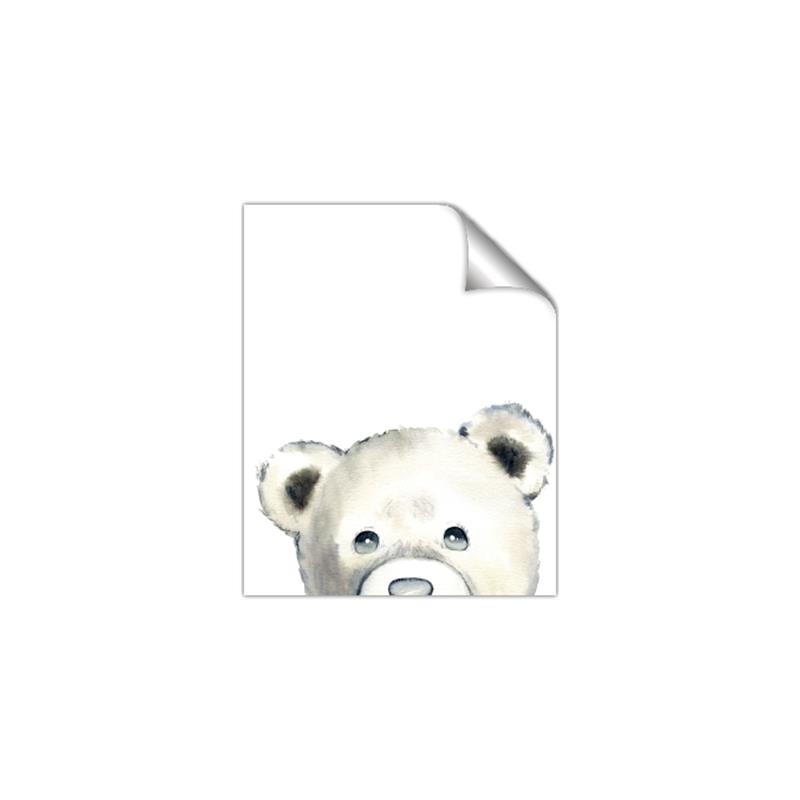Picture of Pop up Bear Gray _GroupedProduct_Rectangle_Portrait_Mini_ _GroupedProduct_Rectangle_Portrait_Unframed_Print_Only_