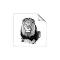 Picture of Lion Black and White _GroupedProduct_Square_Mini_ _GroupedProduct_Square_Unframed_Print_Only_