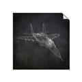 Picture of Blueprint Jet I _GroupedProduct_Square_Mini_ _GroupedProduct_Square_Unframed_Print_Only_