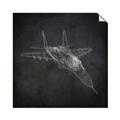 Picture of Blueprint Jet I _GroupedProduct_Square_Mini_ _GroupedProduct_Square_Unframed_Print_Only_