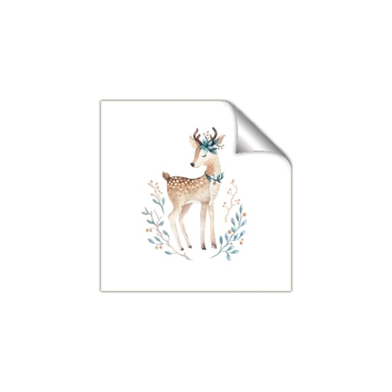 Picture of Wild Deer _GroupedProduct_Square_Mini_ _GroupedProduct_Square_Unframed_Print_Only_