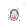 Picture of Wild Hedgehog _GroupedProduct_Square_Mini_ _GroupedProduct_Square_Unframed_Print_Only_