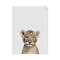 Picture of Baby Lion _GroupedProduct_Rectangle_Portrait_Mini_ _GroupedProduct_Rectangle_Portrait_Unframed_Print_Only_