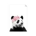 Picture of Flower Crown Panda _GroupedProduct_Rectangle_Portrait_Mini_ _GroupedProduct_Rectangle_Portrait_Unframed_Print_Only_