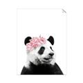 Picture of Flower Crown Panda _GroupedProduct_Rectangle_Portrait_Mini_ _GroupedProduct_Rectangle_Portrait_Unframed_Print_Only_
