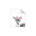 Picture of Flower Crown Deer _GroupedProduct_Rectangle_Portrait_Mini_ _GroupedProduct_Rectangle_Portrait_Unframed_Print_Only_