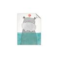 Picture of Water Hippo _GroupedProduct_Rectangle_Portrait_Mini_ _GroupedProduct_Rectangle_Portrait_Unframed_Print_Only_