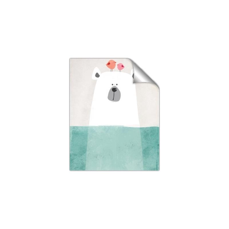 Picture of Water Polar Bear _GroupedProduct_Rectangle_Portrait_Mini_ _GroupedProduct_Rectangle_Portrait_Unframed_Print_Only_