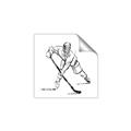 Picture of Hockey Sketch  _GroupedProduct_Square_Mini_ _GroupedProduct_Square_Unframed_Print_Only_