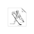 Picture of Hockey Sketch  _GroupedProduct_Square_Mini_ _GroupedProduct_Square_Unframed_Print_Only_