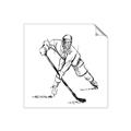 Picture of Hockey Sketch  _GroupedProduct_Square_Mini_ _GroupedProduct_Square_Unframed_Print_Only_