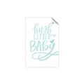 Picture of Hush Little Baby _GroupedProduct_Rectangle_Portrait_Mini_ _GroupedProduct_Rectangle_Portrait_Unframed_Print_Only_