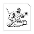 Picture of Goalie Sketch  _GroupedProduct_Square_Mini_ _GroupedProduct_Square_Unframed_Print_Only_