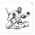 Picture of Goalie Sketch  _GroupedProduct_Square_Mini_ _GroupedProduct_Square_Unframed_Print_Only_