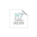 Picture of My Little Unicorn I _GroupedProduct_Square_Mini_ _GroupedProduct_Square_Unframed_Print_Only_
