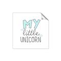 Picture of My Little Unicorn I _GroupedProduct_Square_Mini_ _GroupedProduct_Square_Unframed_Print_Only_