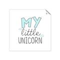 Picture of My Little Unicorn I _GroupedProduct_Square_Mini_ _GroupedProduct_Square_Unframed_Print_Only_