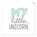 Picture of My Little Unicorn I _GroupedProduct_Square_Mini_ _GroupedProduct_Square_Unframed_Print_Only_