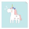 Picture of My Little Unicorn II _GroupedProduct_Square_Mini_ _GroupedProduct_Square_Unframed_Print_Only_