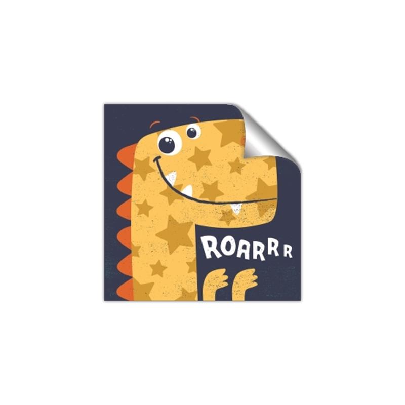 Picture of Yellow Roar _GroupedProduct_Square_Mini_ _GroupedProduct_Square_Unframed_Print_Only_